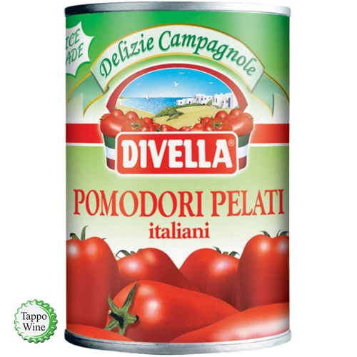 DIVELLA pomodori PELATI GR.400