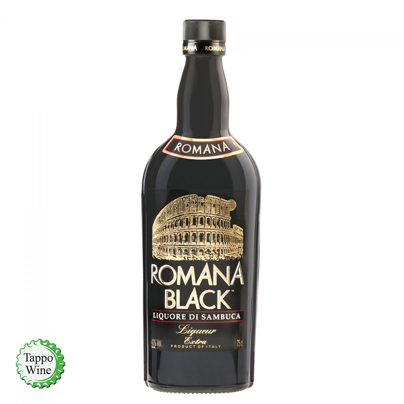   SAMBUCA   ROMANA BLACK CL.75